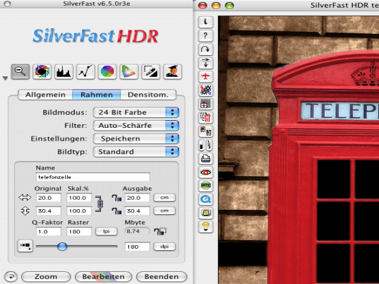 SilverFast HDR (Win) Screenshot 1