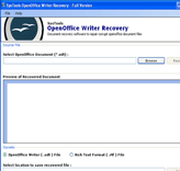 ODT Document Error Remover Screenshot 1