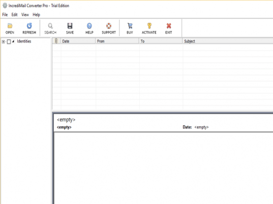 Export IncrediMail 2 to Outlook Screenshot 1