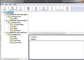 IncrediMail to Outlook PST Screenshot 1