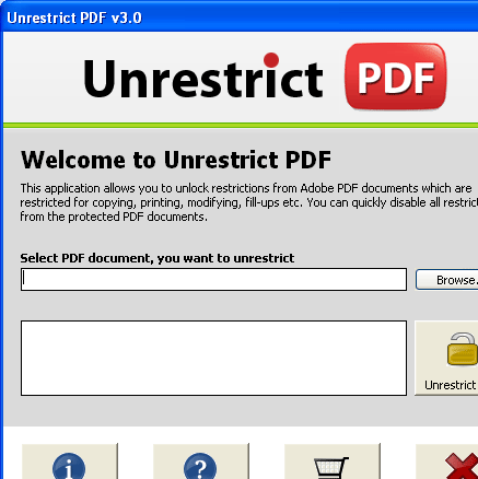 Decrypt PDF Screenshot 1