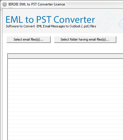 Convert Windows Live Mail to Outlook 2010 Screenshot 1