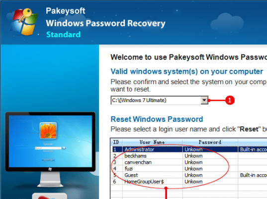Dell Password Reset Screenshot 1
