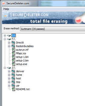 Secure Deleter Screenshot 1