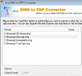 DWG to PDF Converter - 8.9.10 Screenshot 1