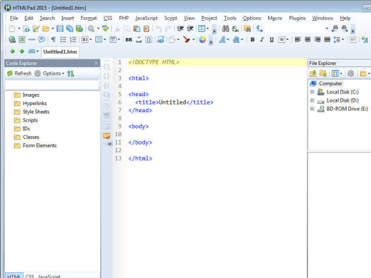 HTMLPad 2015 Screenshot 1