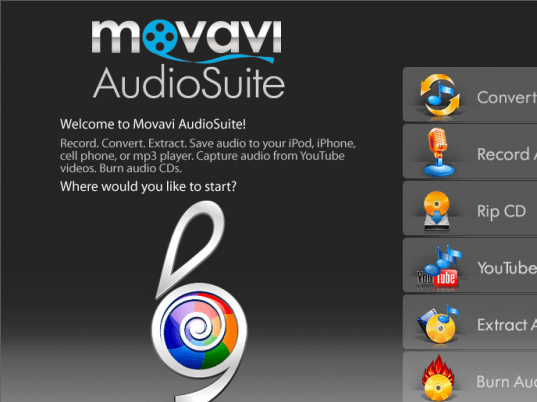 Movavi AudioSuite Screenshot 1