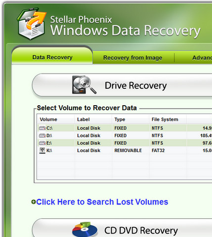 Stellar Phoenix Windows Data Recovery - Professional Screenshot 1