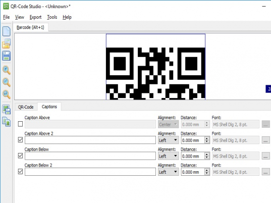 TEC-IT QR-Code Studio Screenshot 1