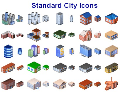 Standard City Icons Screenshot 1