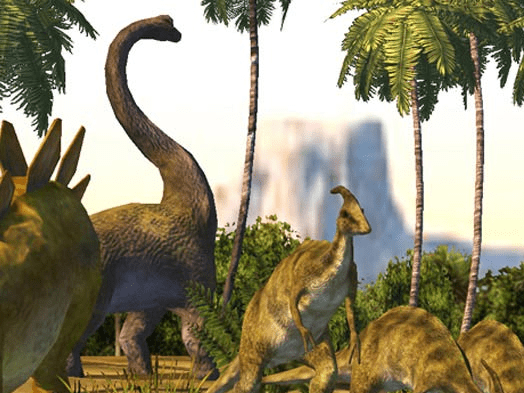Dinosaurs 3D Screensaver Screenshot 1