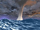 Tornado SeaStorm 3D Screensaver Screenshot 1