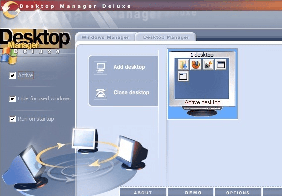 Desktop Manager Deluxe Screenshot 1