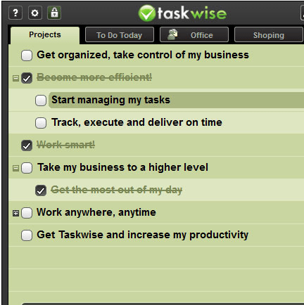 Taskwise Screenshot 1