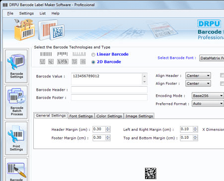 Barcode Label Maker Screenshot 1