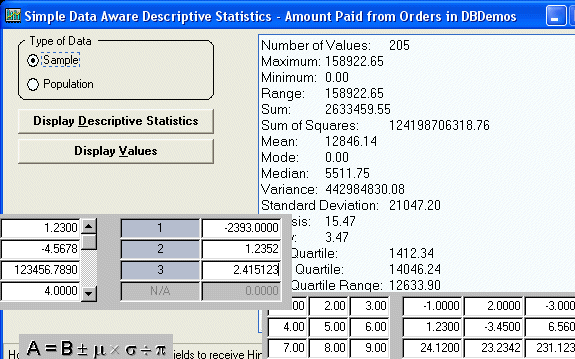 ESBPCS-Stats for VCL Screenshot 1