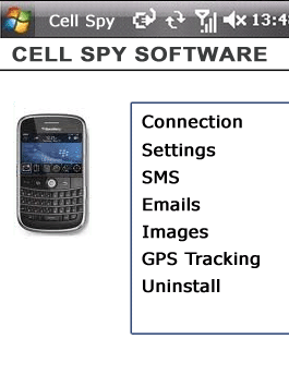Cell Spy Software Screenshot 1