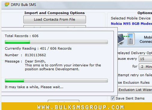 Bulk SMS Gateway Screenshot 1
