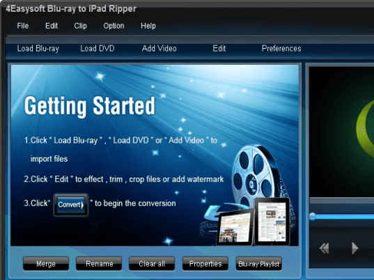 4Easysoft Blu-ray to iPad Ripper Screenshot 1