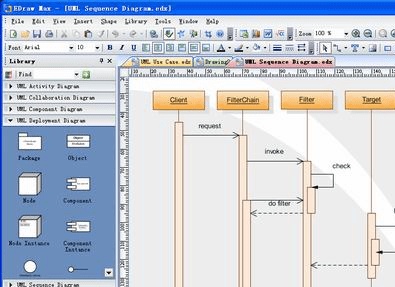 Edraw UML Diagram Screenshot 1