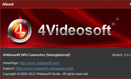 4Videosoft DPG Converter Screenshot 1