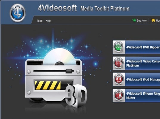 4Videosoft Media Toolkit platinum Screenshot 1