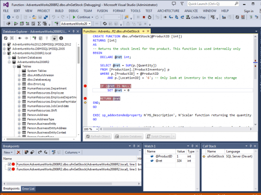 dbForge Fusion for SQL Server Screenshot 1