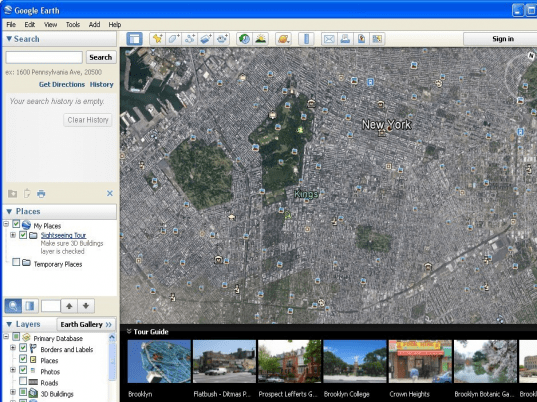 Google Earth Screenshot 1