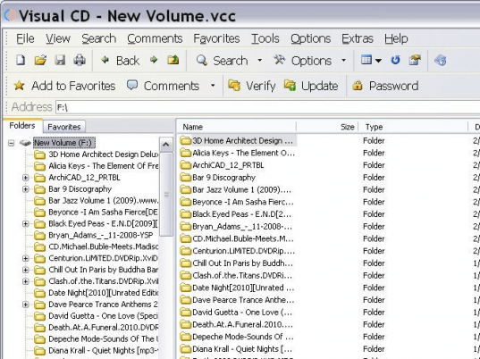 Visual CD Screenshot 1