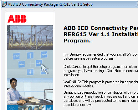 ABB IED Connectivity Package REF615 ANSI Screenshot 1