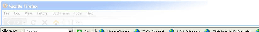 TheZiiC Toolbar Screenshot 1