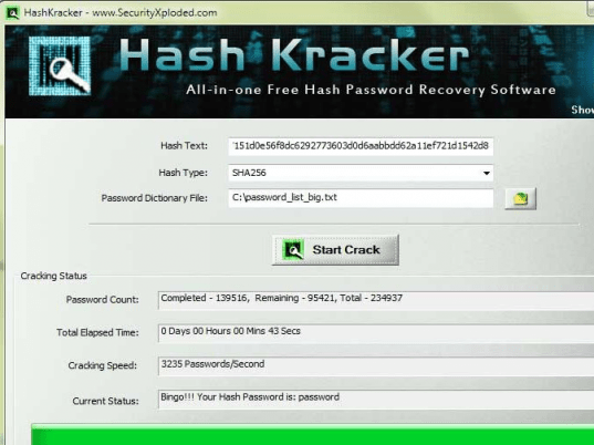 Hash Kracker Screenshot 1