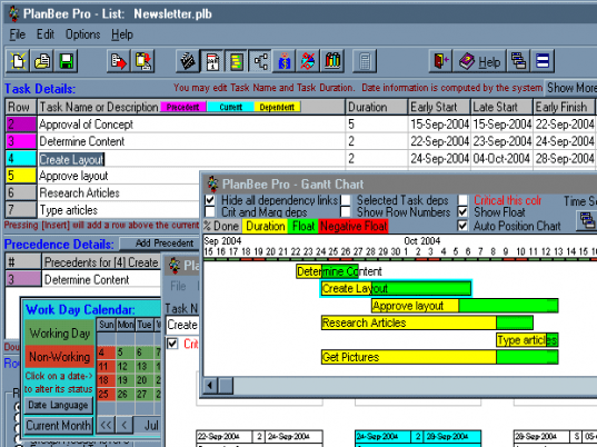 PlanBee project management planning tool Screenshot 1