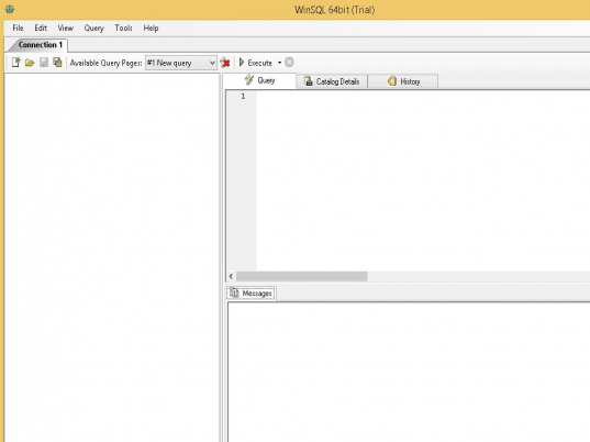 WinSQL Screenshot 1