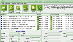 4Musics OGG to MP3 Converter Screenshot 1