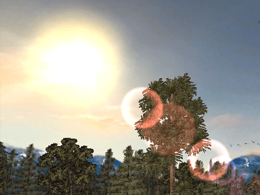 Mountain Lake 3D Screensaver Screenshot 1