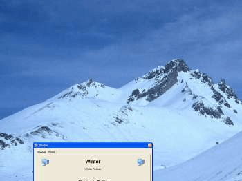 Snow of Winter Screen Saver Screenshot 1