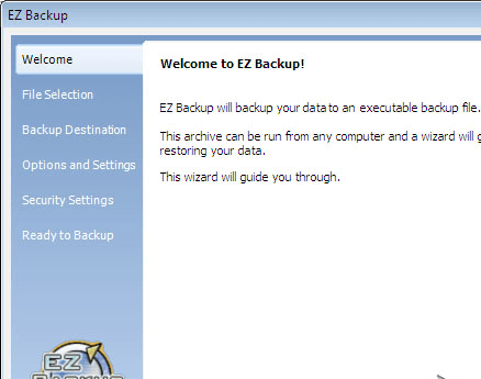 EZ IE Backup Pro Screenshot 1