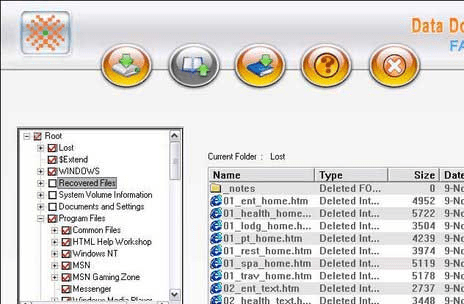 Hard Drive Data Retrieval Software Screenshot 1