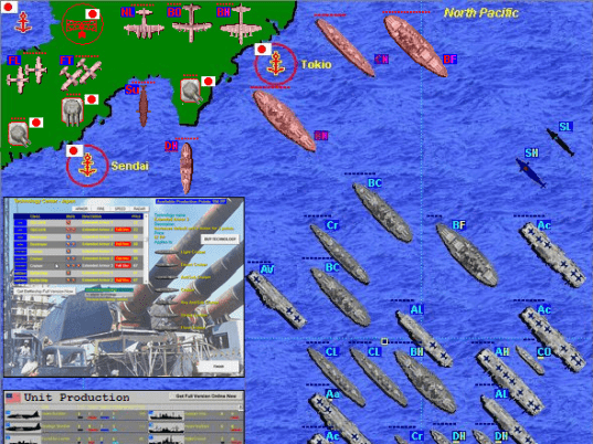 BattleFleet - Pacific War Screenshot 1