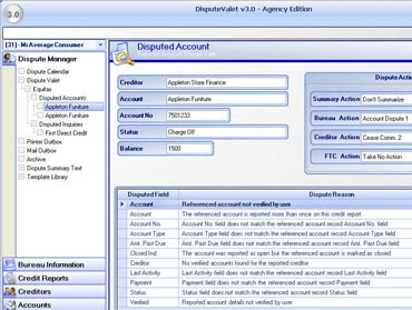 DisputeValet Express Edition Screenshot 1