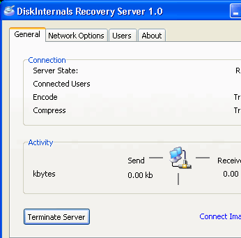 DiskInternals Recovery Server Screenshot 1