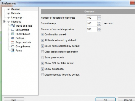 EMS Data Generator for SQL Server Screenshot 1