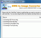 DWG to JPG Converter 2010.3 Screenshot 1