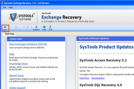 Export Exchange 2003 to PST Screenshot 1