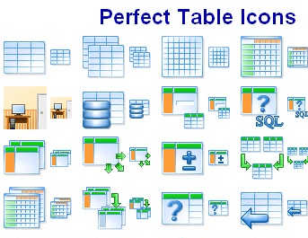 Perfect Table Icons Screenshot 1