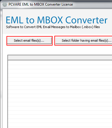Windows Mail to Mac Mail Screenshot 1