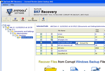 E Drive Backup Recovery Screenshot 1