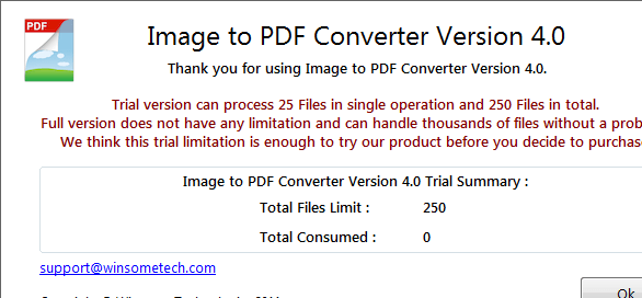Tiff to PDF converter Screenshot 1