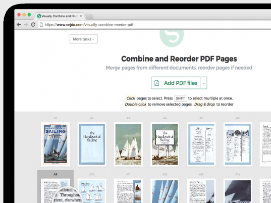 Merge Two PDF Files Screenshot 1